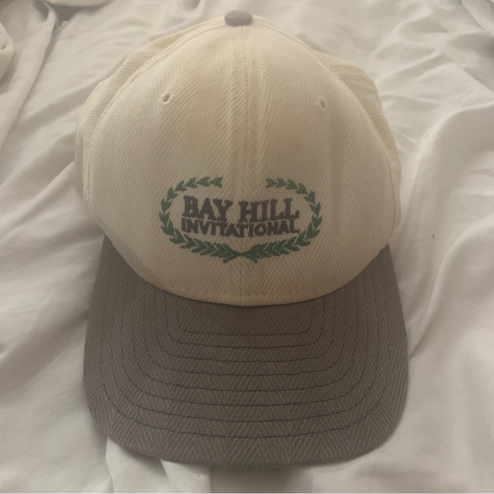 Vintage golf hat, new era strap back Bayhill invitational